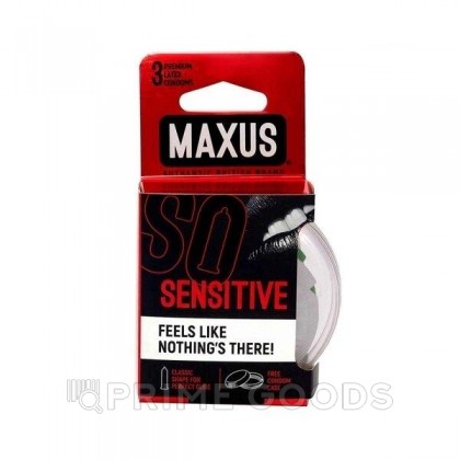 Презервативы ультратонкие MAXUS AIR Sensitive №3 от sex shop primegoods