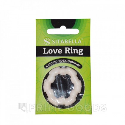 Кольцо эрекционное латексное Sitabella Love Ring 4 (D27 мм.) от sex shop primegoods