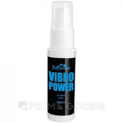 Жидкий вибратор VIBRO POWER со вкусом мяты для оральных ласк (15 гр.) от sex shop primegoods фото 3
