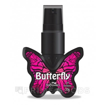 Возбуждающий клиторальный гель BUTTERFLY со вкусом вишни (20 мл.) от sex shop primegoods