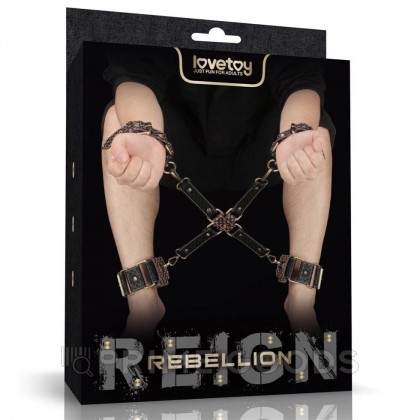 Набор фиксаторов Rebellion Reign (наручники, оковы для ног) от sex shop primegoods