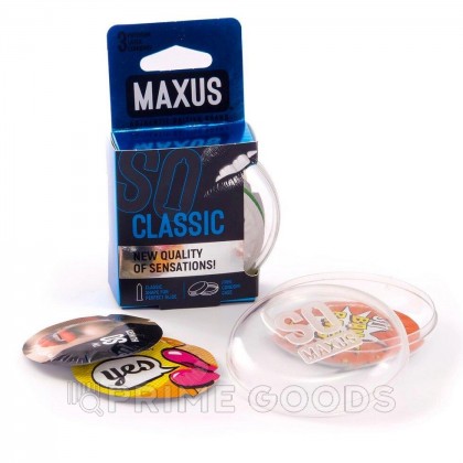 Презервативы классические MAXUS AIR Classic №3 от sex shop primegoods фото 6