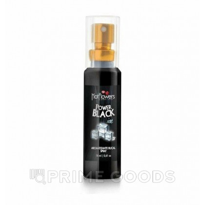 Спрей для рта POWERBLACK с охлаждающим эффектом от sex shop primegoods