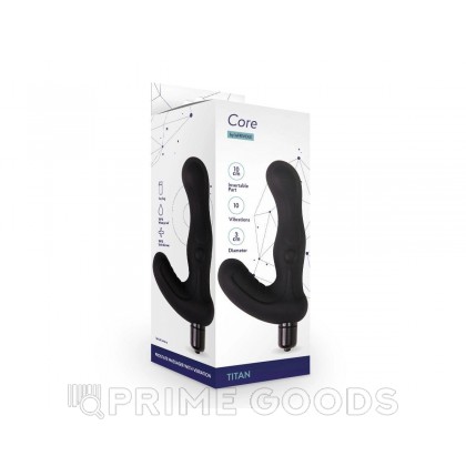 Массажер простаты Titan CORE, черный от sex shop primegoods фото 2
