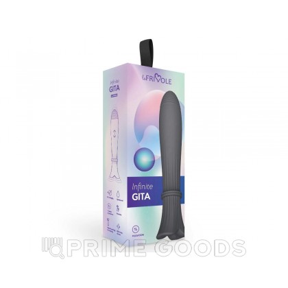 Пульсатор Gita, цвет Графитовый (INFINITE) (One Size) от sex shop primegoods фото 6