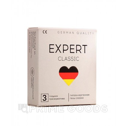 Презервативы EXPERT CLASSIC № 3 (классические), 3 шт. от sex shop primegoods