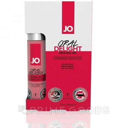 Стимулирующий гель для оральных ласк с десенсибилизацией Oral Delight Strawberry Sensation - 30 мл от sex shop primegoods фото 4