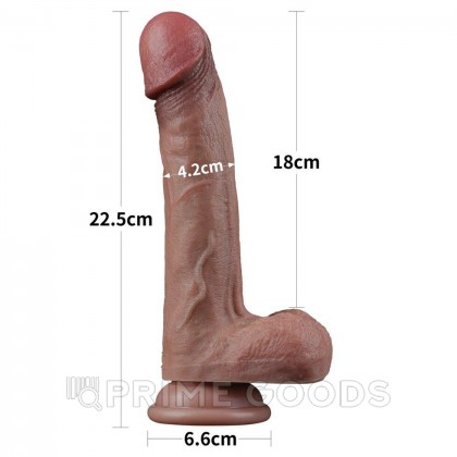 Фаллоимитатор Lovetoy Nature Cock (22,5×4,2 см) с двойной плотностью от sex shop primegoods фото 2