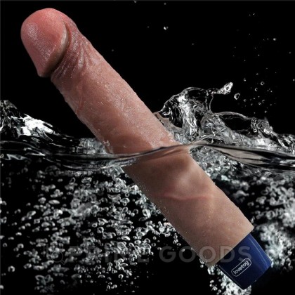 Реалистичный вибратор REAL SOFTEE (22,8*4 см.) от sex shop primegoods фото 12