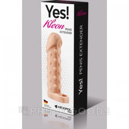 Фаллоувеличитель KLEON с кольцом (15 см.) от sex shop primegoods