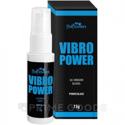 Жидкий вибратор VIBRO POWER со вкусом мяты для оральных ласк (15 гр.) от sex shop primegoods