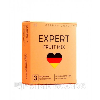 Презервативы EXPERT FRUIT MIX № 3 (с фруктовым ароматом), 3 шт. от sex shop primegoods