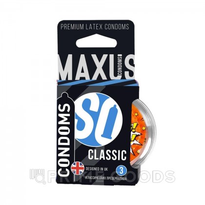 Презервативы классические MAXUS AIR Classic №3 от sex shop primegoods