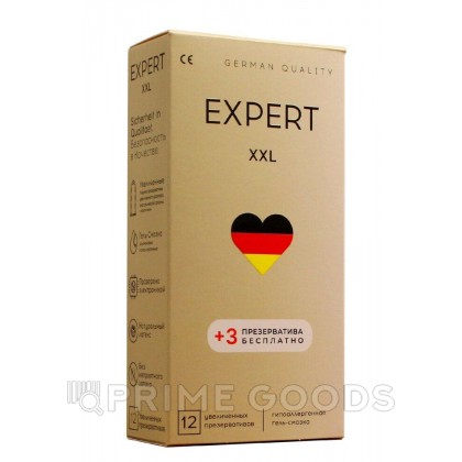 Презервативы EXPERT XXL № 12+3 (увеличенного размера), 12+3 шт. от sex shop primegoods