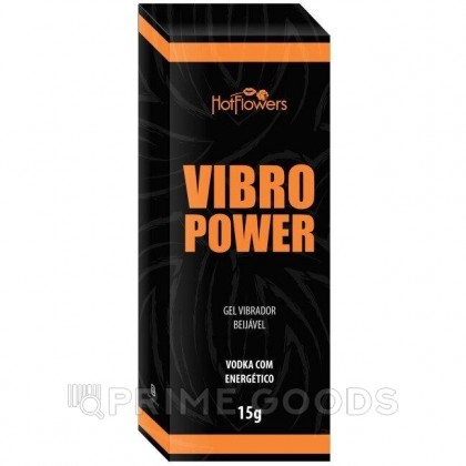 Жидкий вибратор VIBRO POWER со вкусом водки с энергетиком (15 гр.) от sex shop primegoods фото 3