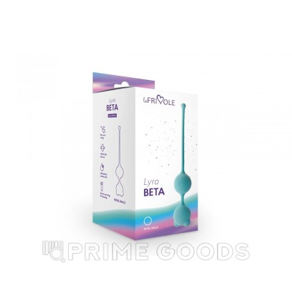 Вагинальные шарики Beta, цвет аквамарин (LYRA) (One Size) от sex shop primegoods фото 3