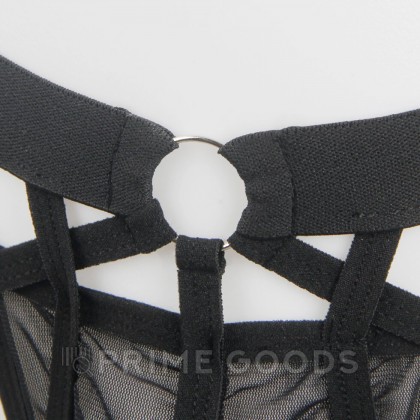 Мужские сексуальные трусики на ремешках черные (S) от sex shop primegoods фото 5