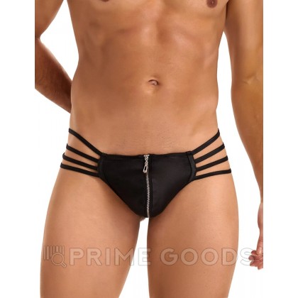 Мужские трусики с молнией Zipper Black (XL) от sex shop primegoods