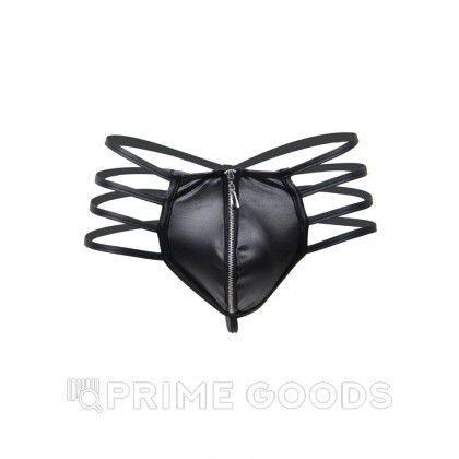 Мужские трусики с молнией Zipper Black (XL) от sex shop primegoods фото 8
