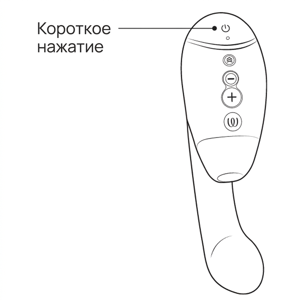 Фиолетовый Womanizer Next Duo — функция Afterglow