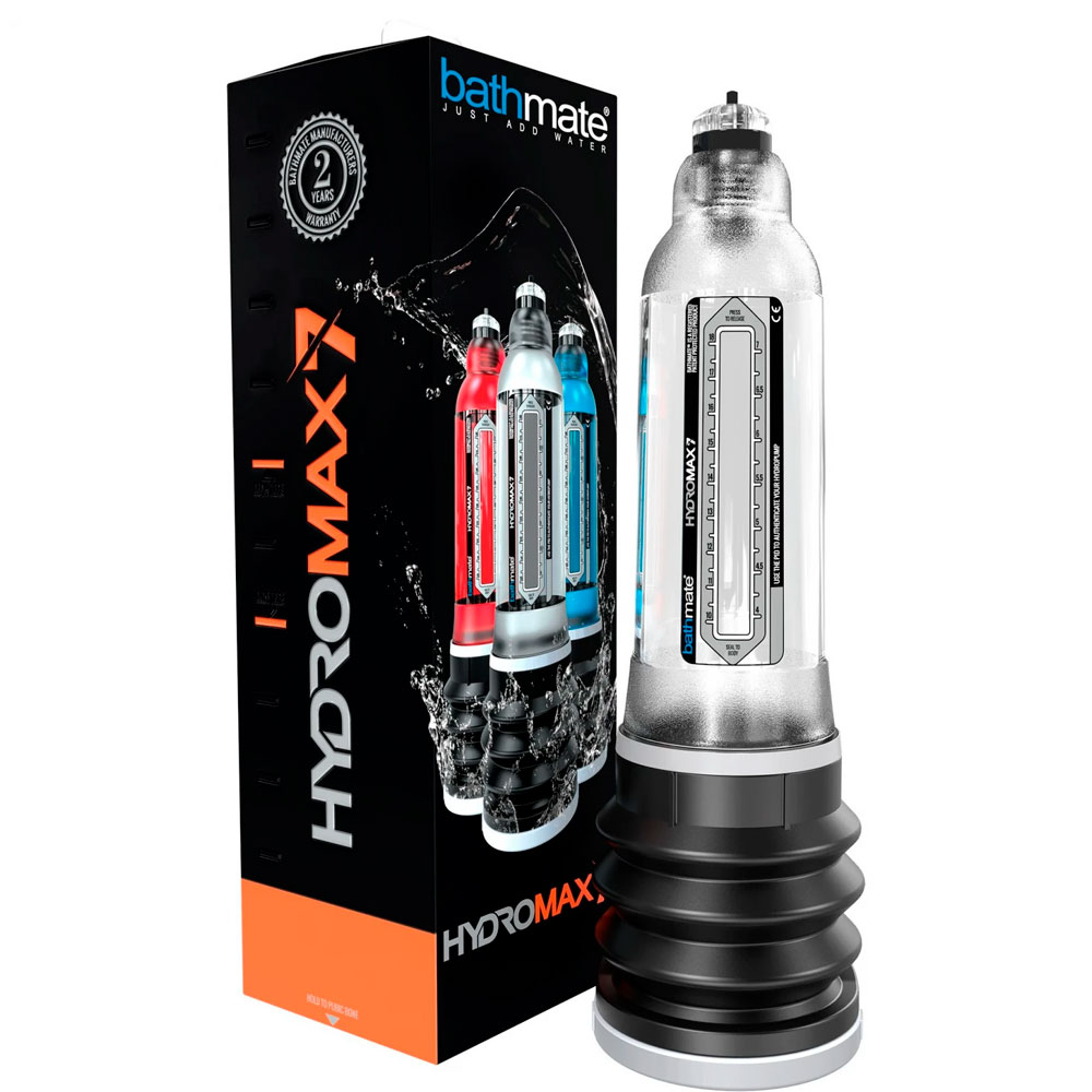Гидропомпа Bathmate Hydromax 7 Crystal, прозрачная