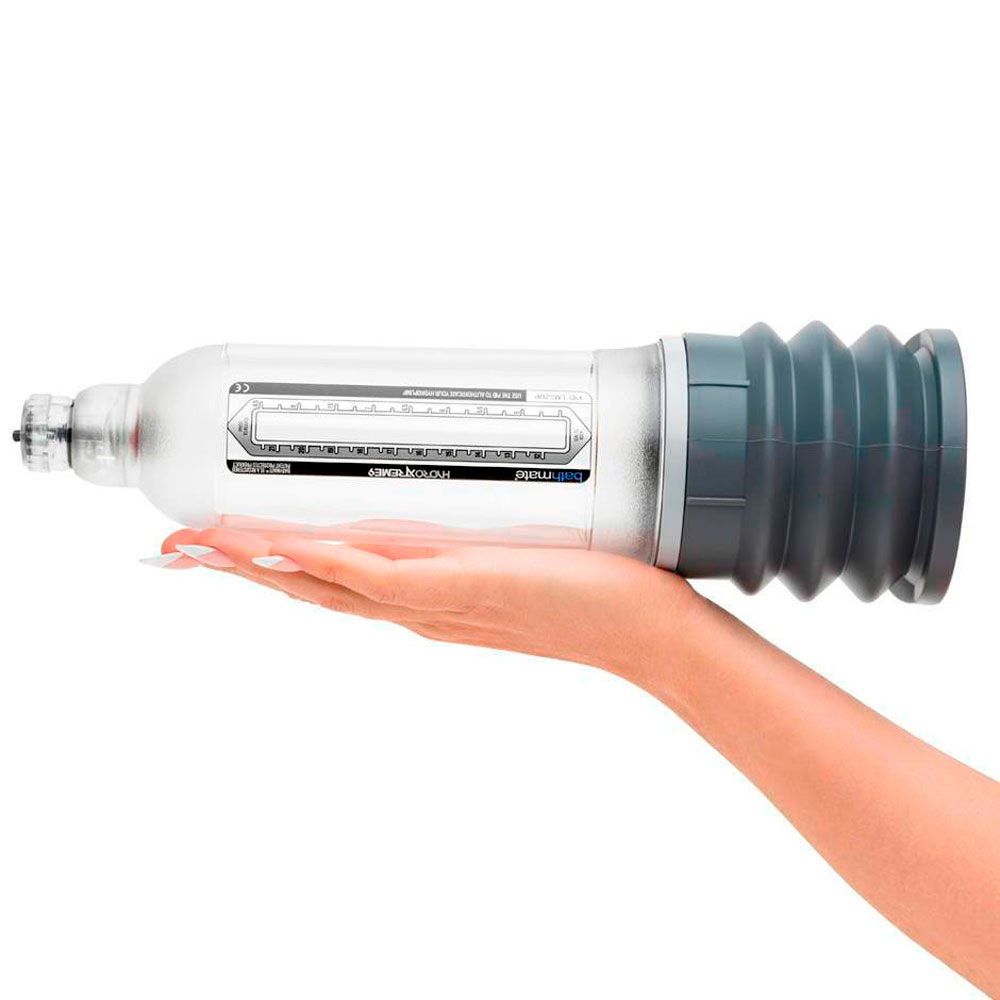 Bathmate HYDRO7 CRYSTAL — прозрачная конструкция гидропомпы